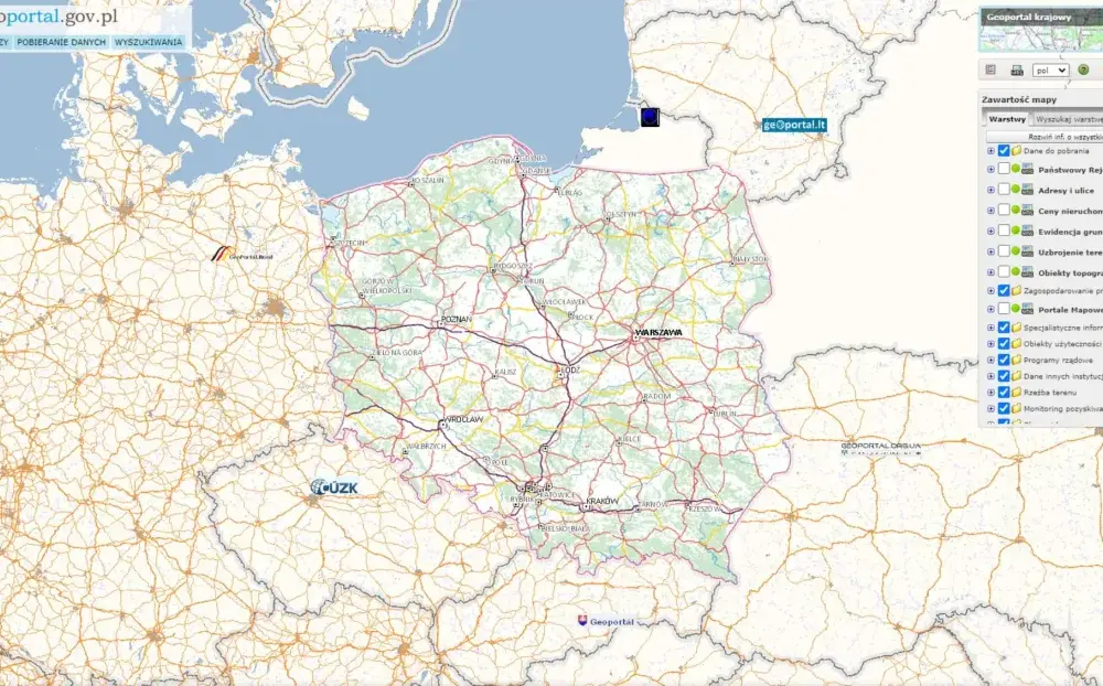 Jak znaleźć numer działki na mapie - Geoportal krok po kroku