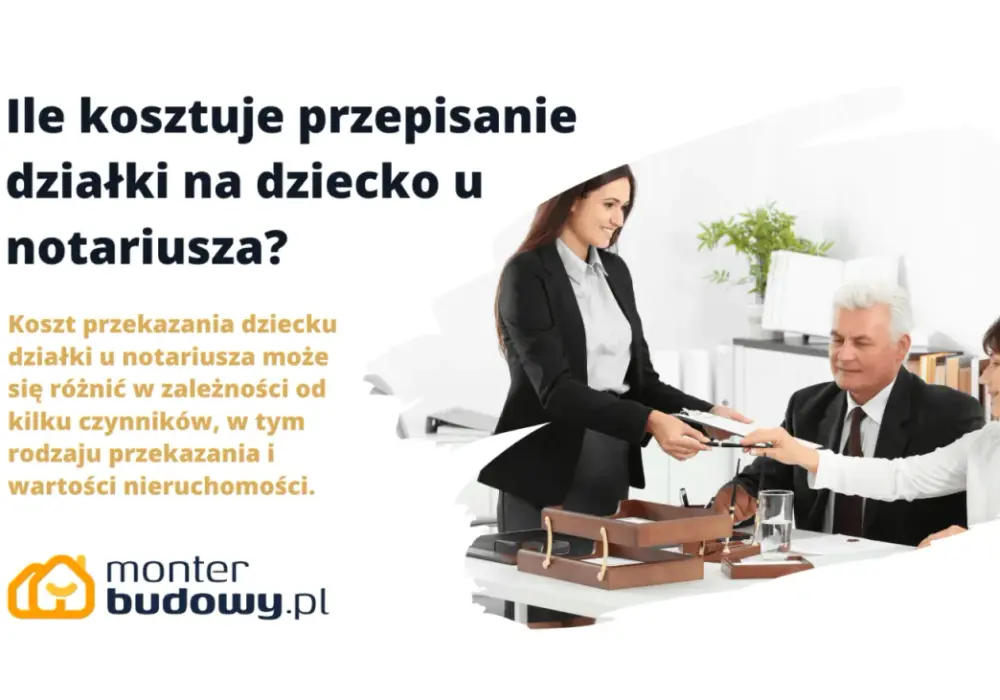Przepisanie domu i działki - wszystkie koszty u notariusza
