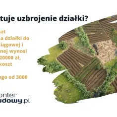 Ile kosztuje uzbrojenie działki budowlanej? Przyłącza wodno-kanalizacyjne to 8-20 tys. zł, a prąd od 3 do 6 tys. zł.