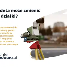 Precyzyjne wyznaczenie granic działki samemu jest niemożliwe. Na zdjęciu geodezyjny sprzęt, który pomaga w ustalaniu granic.