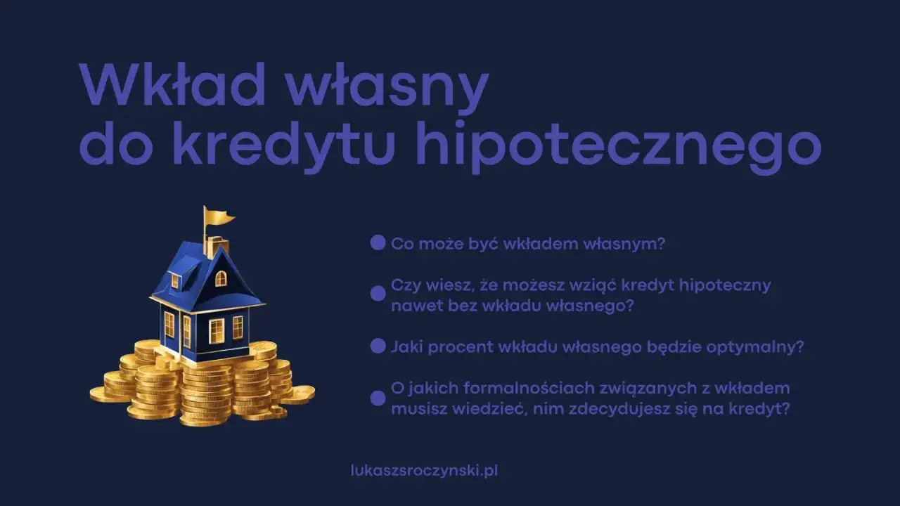 Wkład własny do kredytu hipotecznego. Czy działka może być wkładem własnym? Dowiedz się, co może być Twoim wkładem własnym.