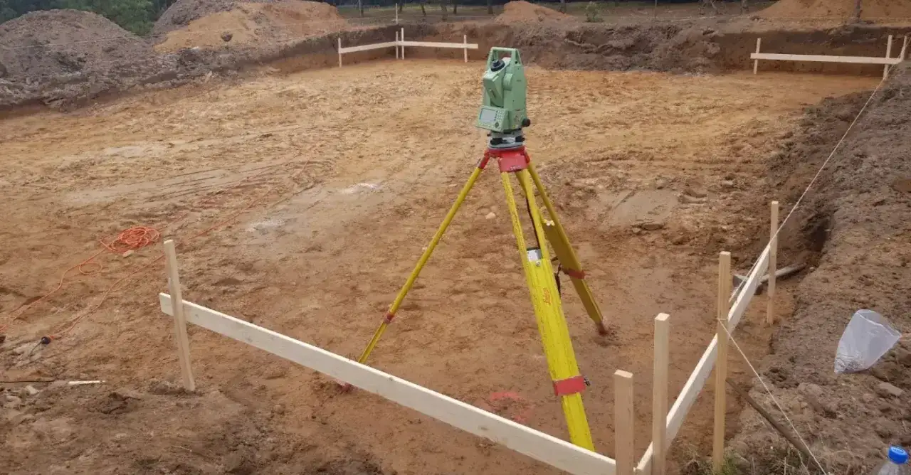 Precyzyjne wytyczenie działki budowlanej przez geodetę to pierwszy krok do budowy. Zobacz, ile kosztuje wytyczenie działki budowlanej.