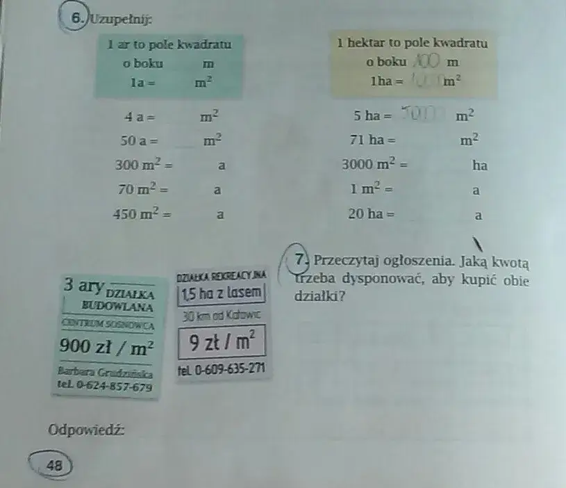 Zdjęcie Jaką kwotą trzeba dysponować, aby kupić obie działki?