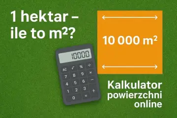 1 hektar to 10 000 m². Kalkulator powierzchni online pomoże Ci przeliczyć hektar na ary i inne jednostki.