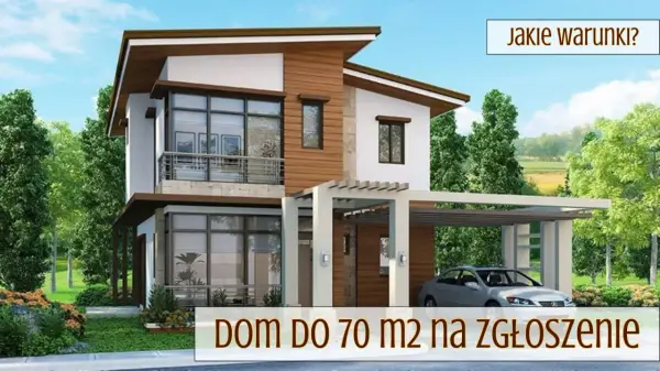 Działka rekreacyjna - Budowa domku do 70m2 bez pozwolenia?