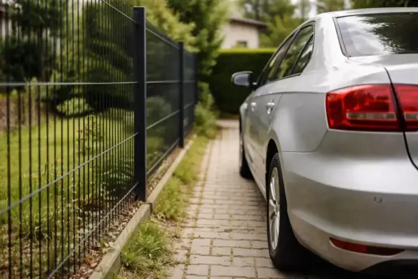 Czy Twój parking jest legalny? Odległość od granicy działki - przepisy