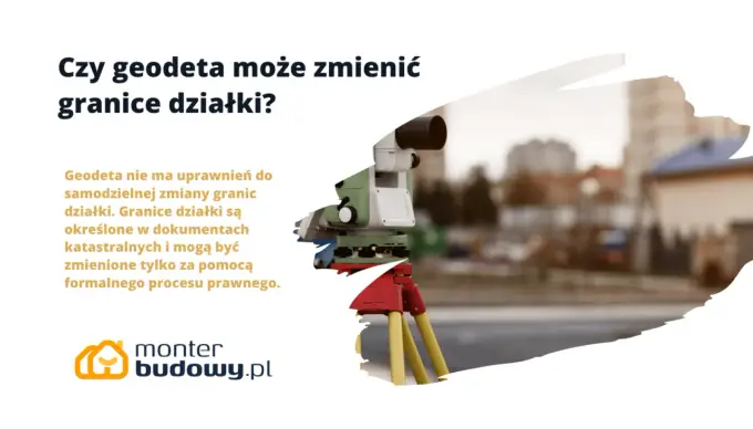Samodzielne granice działki - Informacja czy prawo? Geodeta